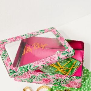 NWOT Lilly Pulitzer Conch Shell Pink Tin